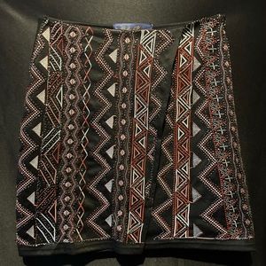 NWT Blue rain Francescas beaded skirt